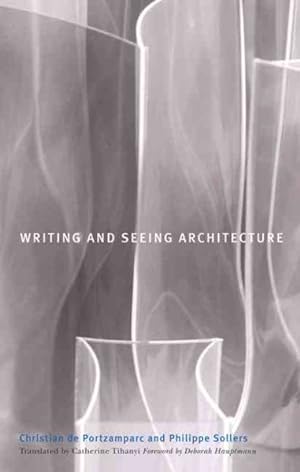 Imagen del vendedor de Writing and Seeing Architecture a la venta por GreatBookPricesUK