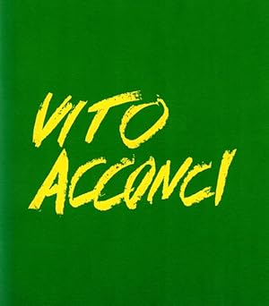 Seller image for Vito Acconci: Photographic Works, 1969-1970 for sale by LEFT COAST BOOKS