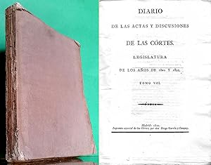 Diario de las Actas y Discusiones de las Córtes. Legislatura de los Anos de 1820 y 1821. Tomo VII...