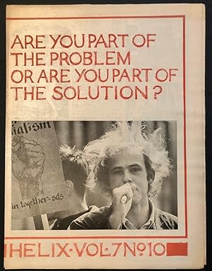 Immagine del venditore per Helix Vol. VII No. 10 May 15, 1969 Walt Crowley-Alan Lande Diptych Cover; MC-5 and SDS Articles venduto da Long Brothers Fine & Rare Books, ABAA