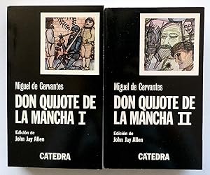 Imagen del vendedor de El Ingenioso Hidalgo Don Quijote de la Mancha. 2 volmenes a la venta por Il Tuffatore