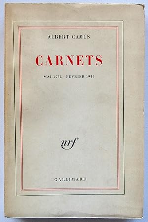 Carnets. Mai 1935 - Février 1942