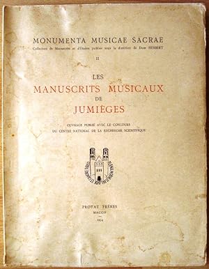 Les Manuscrits musicaux de Jumièges [Monumenta musicae sacrae, II]