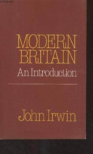 Seller image for Modern Britain, An Introduction for sale by Le-Livre