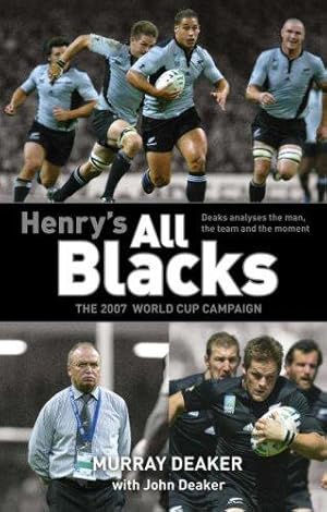 Bild des Verkufers fr Henry's All Blacks: The 2007 World Cup Campaign zum Verkauf von WeBuyBooks