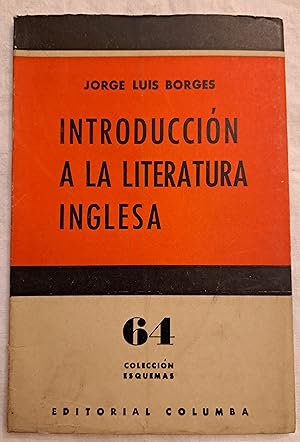 Imagen del vendedor de Introduccin a la literatura inglesa. a la venta por Aaromadelibros