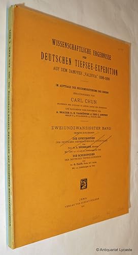 Wissenschaftliche Ergebnisse der Deutschen Tiefsee-Expedition auf dem Dampfer Valdivia 1898-1899....