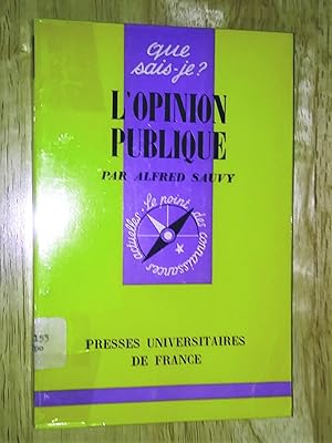 Seller image for L'Opinion publique, sixime dition refondue for sale by Livresse