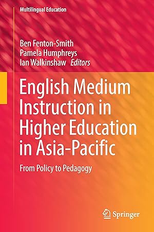 Bild des Verkufers fr English as a Medium of Instruction in Higher Education in Asia-Pacific zum Verkauf von moluna