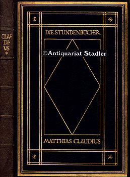 Gedichte des Wandsbecker Boten. Siebentes [7.] der Stundenbücher.