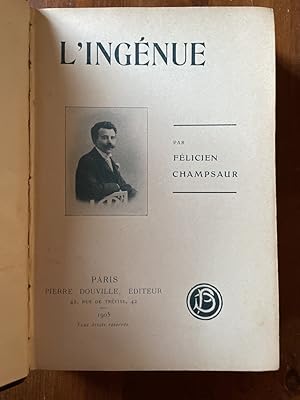 Seller image for L'ingnue for sale by Librairie des Possibles