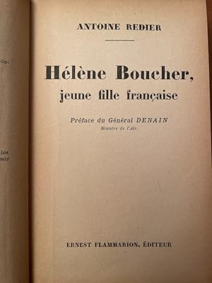 Imagen del vendedor de Hlne Boucher, Jeune fille franaise a la venta por Librairie des Possibles