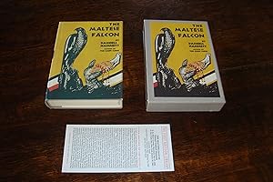The Maltese Falcon (facsimile First Edition Library ed. in illustrated slipcase with information ...