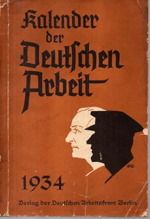 Seller image for Kalender der Deutschen Arbeit. for sale by Leonardu