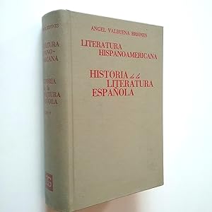 Immagine del venditore per Historia de la literatura espaola. Tomo V. Literatura hispanoamericana (Cuarta edicin ampliada) venduto da MAUTALOS LIBRERA