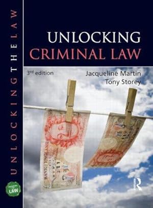 Seller image for Unlocking Criminal Law (UNTL) for sale by WeBuyBooks