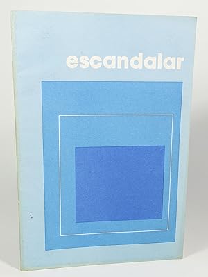 Imagen del vendedor de Escandalar, volumen 3, julio-septiembre 1980, Numro 3 a la venta por Librairie L'Autre sommeil