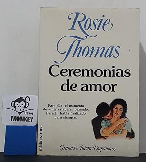 Imagen del vendedor de Ceremonias de amor a la venta por MONKEY LIBROS