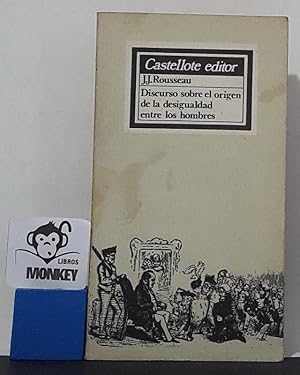 Immagine del venditore per Discurso sobre el origen de la desigualdad entre los hombres venduto da MONKEY LIBROS