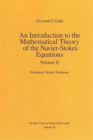 Seller image for Introduction to the Mathematical Theory of the Navier-Stokes Equations : Nonlinear Steady Problems for sale by GreatBookPrices