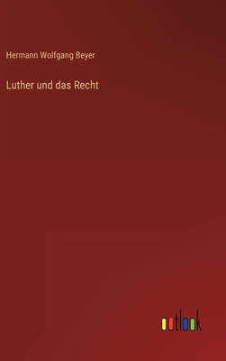 Seller image for Luther und das Recht (Hardback or Cased Book) for sale by BargainBookStores