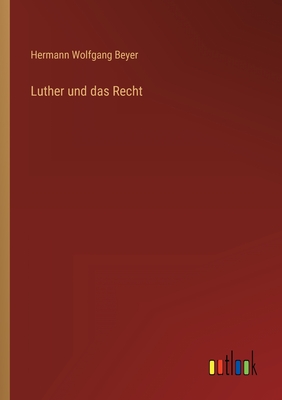 Seller image for Luther und das Recht (Paperback or Softback) for sale by BargainBookStores