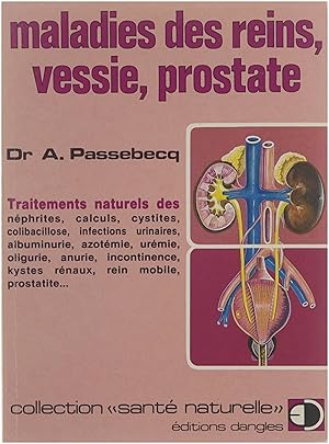 Image du vendeur pour Maladies des reins, vessie, prostate : traitements naturels des nephrites, calculs, cystites, colibacillose, infections urinaires, albuminurie, azotemie, uremie, oligurie, anurie, incontinence, kystes renaux, rein mobile, prostatite . mis en vente par Untje.com