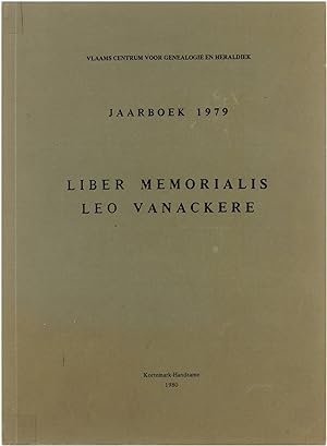 Bild des Verkufers fr Liber Memorialis Leo Vanackere zum Verkauf von Untje.com