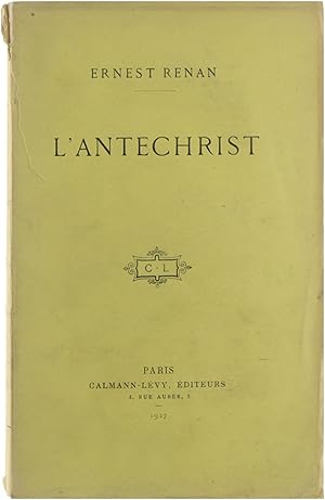 Image du vendeur pour Histoire des origines du christianisme. Livre quatrime, L'Antchrist mis en vente par Untje.com