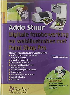 Bild des Verkufers fr Digitale fotobewerking en webillustraties met Paint Shop Pro zum Verkauf von Untje.com