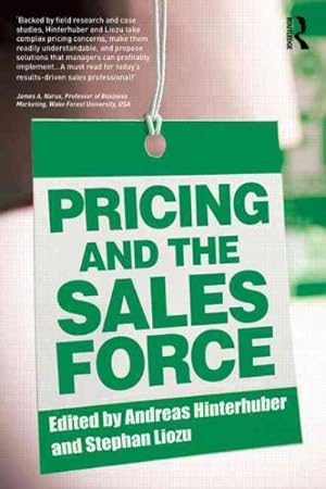 Imagen del vendedor de Pricing and the Sales Force a la venta por GreatBookPrices