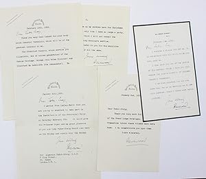Seller image for Four Typed and Signed Original Letters Signed by Henry George Charles Lascelles, 6th Earl of Harewood to Sir Algernon Tudor-Craig. for sale by Lasting Words Ltd