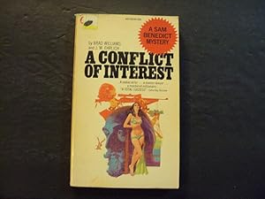A Conflict Of Interest pb Brad Williams, J.W. Ehrlich 1st Popular Library Print 1971