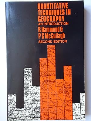 Imagen del vendedor de QUANTITATIVE TECHNIQUES IN GEOGRAPHY: An Introduction a la venta por GfB, the Colchester Bookshop