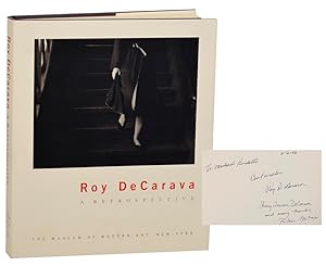 Imagen del vendedor de Roy DeCarava: A Retrospective (Signed Association Copy) a la venta por Jeff Hirsch Books, ABAA