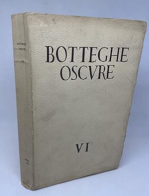 Immagine del venditore per Botteghe Oscure (Quaderno VI) [In Italian, French and English] venduto da The Bookshop at Beech Cottage