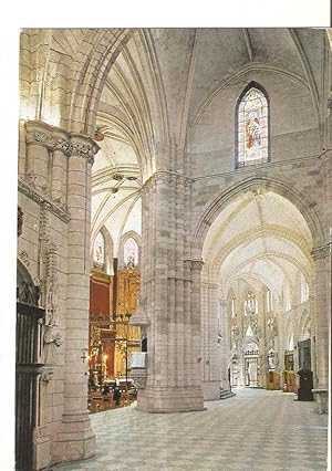 Bild des Verkufers fr Postal 025074 : Catedral. Nave de la Epistola. Murcia zum Verkauf von EL BOLETIN