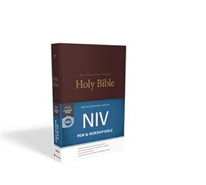 Imagen del vendedor de NIV, Pew and Worship Bible, Hardcover, Burgundy (Hardback or Cased Book) a la venta por BargainBookStores