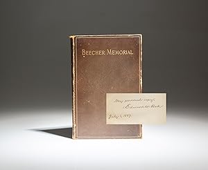 Seller image for Beecher Memorial; Contemporaneous Tributes To The Memory of Henry Ward Beecher for sale by The First Edition Rare Books, LLC