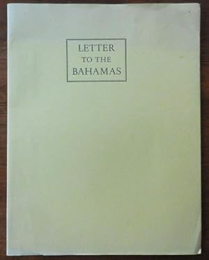 Immagine del venditore per Letter To The Bahamas - Remembering Ronald Perry venduto da Derringer Books, Member ABAA