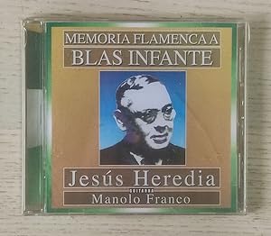 MEMORIA FLAMENCA A BLAS INFANTE (CD musica)