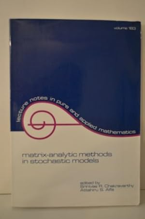 Bild des Verkufers fr Matrix-Analytic Methods in Stochastic Models (Volume 183) (Lecture Notes in Pure and Applied Mathematics) zum Verkauf von Lavendier Books