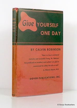 Bild des Verkufers fr Give Yourself One Day zum Verkauf von Banjo Booksellers, IOBA