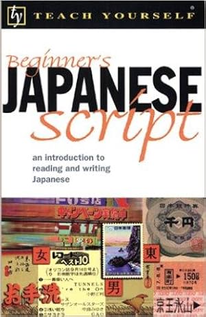 Bild des Verkufers fr Teach Yourself Beginners Japanese Script zum Verkauf von WeBuyBooks