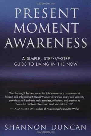 Imagen del vendedor de Present Moment Awareness: A Simple, Step-By-Step Guide to Living in the Now a la venta por WeBuyBooks