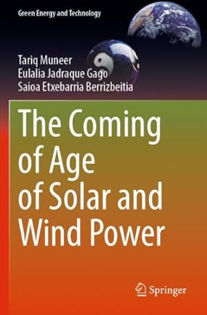 Imagen del vendedor de Coming of Age of Solar and Wind Power a la venta por GreatBookPrices