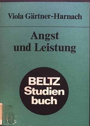Bild des Verkufers fr Angst und Leistung. Beltz-Studienbuch ; 30 zum Verkauf von books4less (Versandantiquariat Petra Gros GmbH & Co. KG)