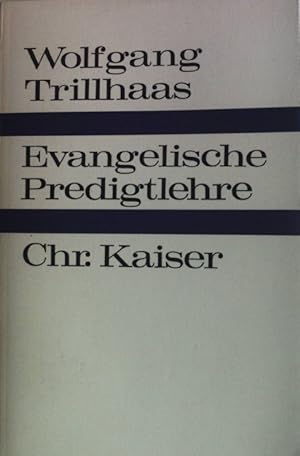 Imagen del vendedor de Evangelische Predigtlehre. a la venta por books4less (Versandantiquariat Petra Gros GmbH & Co. KG)