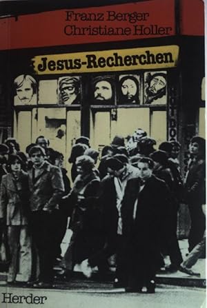 Seller image for Jesus-Recherchen. for sale by books4less (Versandantiquariat Petra Gros GmbH & Co. KG)