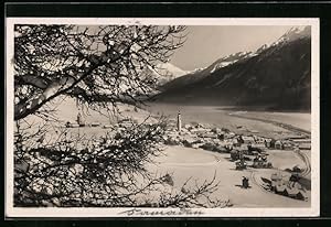 Seller image for Ansichtskarte Samaden, Gesamtansicht im Winter aus der Vogelschau for sale by Bartko-Reher